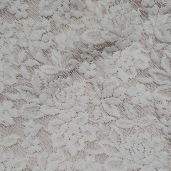 Free People Coral and Cream Floral Lace Shorts - Picture 11 of 13